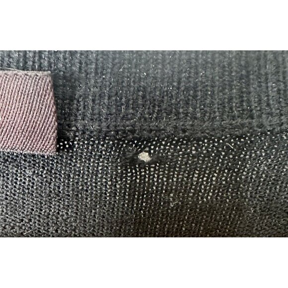 Michael Kors Mens Sweater Extra Fine Merino Wool Preppy Pullover Gray Size Large - Picture 7 of 10